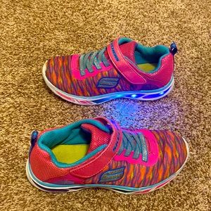 Skechers Light Up Sneakers Size 3